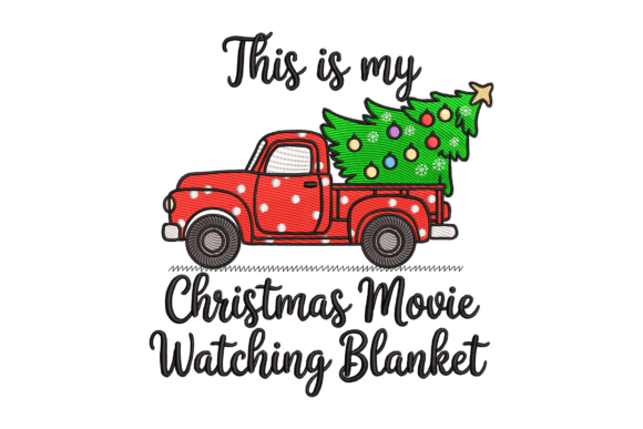 Vintage Red Truck Embroidery Review